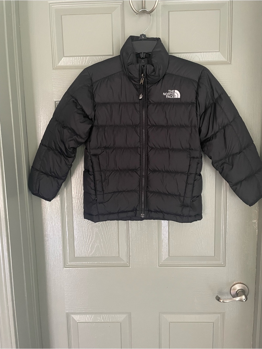 The North Face Kids Black Puffer Jacket Coat Size 7/8